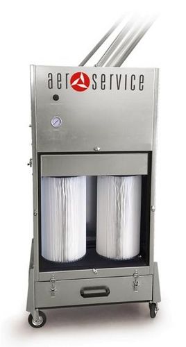 手持排烟机 - ECART - AERSERVICE EQUIPMENTS SRL - 焊接 / 活性炭过滤 / 芯式