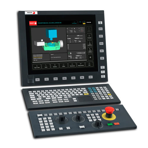 车床CNC控制装置 - CNC 8065elite T - FAGOR/西班牙法格 - 紧凑型