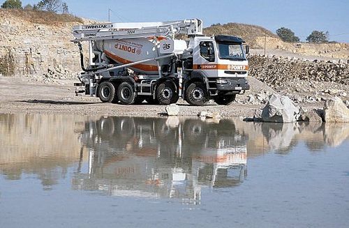混凝土搅拌泵车 - 73 m³/h, max. 24 m | TWINSTAR 3Z24 - SERMAC S.p.A.