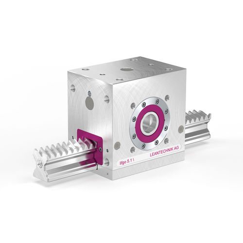 电动执行器 - lifgo® SVZ - LEANTECHNIK AG - 线性 / 齿条-齿轮 / 螺旋齿轮