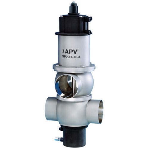 球形阀 - DE series - APV - 气动 / 防止混合 / 用于水