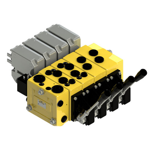 比例液压分配器 - GPV 130 - GMS Hydraulic Components - 线轴 / 杠杆