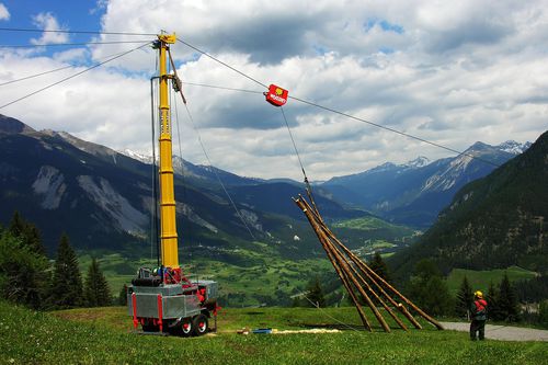 履带式起重机 - V-400 - Wyssen Seilbahnen AG - 用于维护 / 工程 / 运输