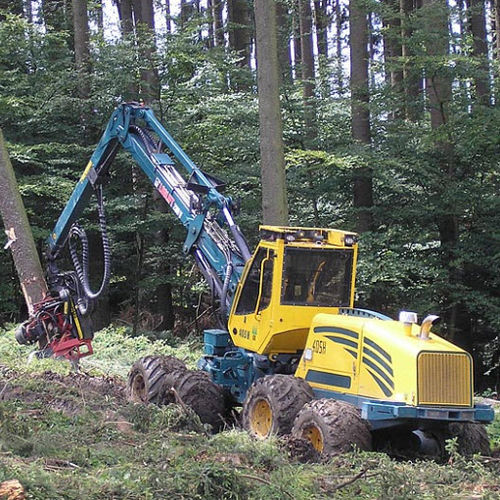 轮胎式伐木采伐机 - HSM 405 H1 8WD - HSM - Hohenloher Spezial-Maschinenbau GmbH & Co. K