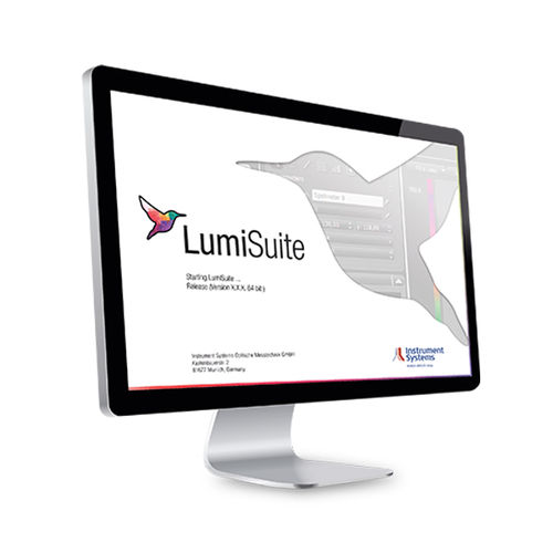像素对比分析软件 - LumiSuite - Instrument Systems - 比色法 / 用于屏幕 / 2D