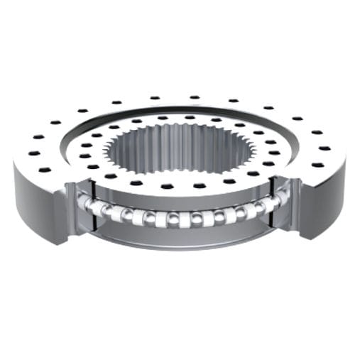 四点接触型回转支承 - THB Bearings - 内齿 / 滚珠 / 用于公共施工/起重机/挖掘机