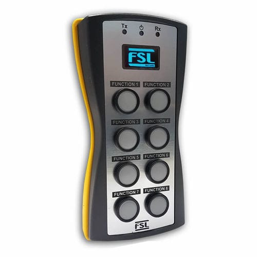 无线电遥控器 - ProGrip8 - FSL Electronics - 按钮式 / 工业 / 用于提升机械