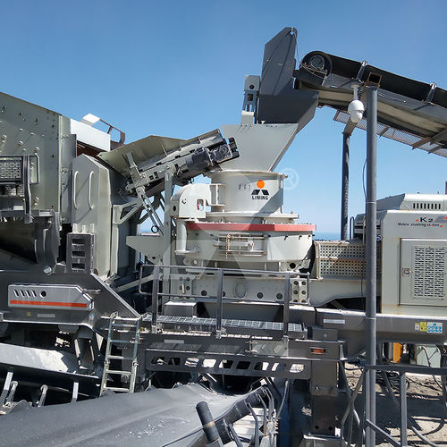 立轴冲击破碎机 - KV8522-2X - Henan LIMING Heavy Industry Science and Technology - 移动式 / 矿物材料 / 大容量