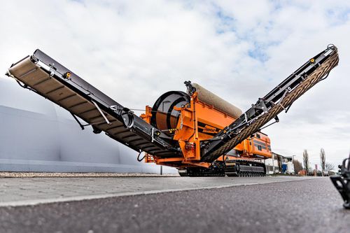 严苛环境筛选机 - SM 620.2 K - Doppstadt - 控制 / 滚筒 / 用于散料