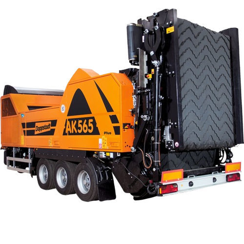 初级撕碎机 - AK 565 PLUS - Doppstadt - 单轴 / 用于生活垃圾 / 用于木材