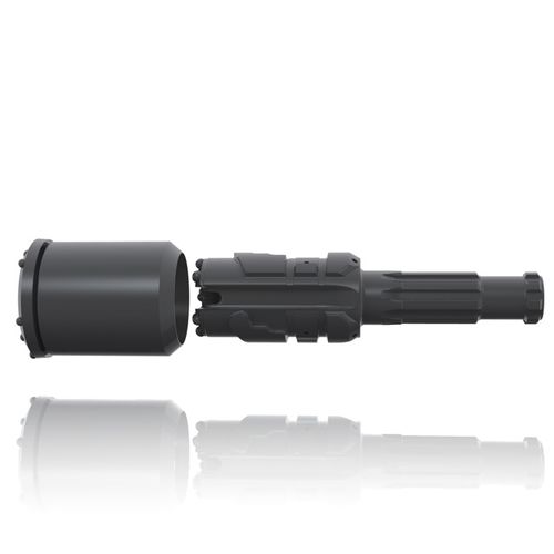 潜孔强钻头 - DTH-RoX NS 114,3/10 - Robit Rocktools - 按钮式