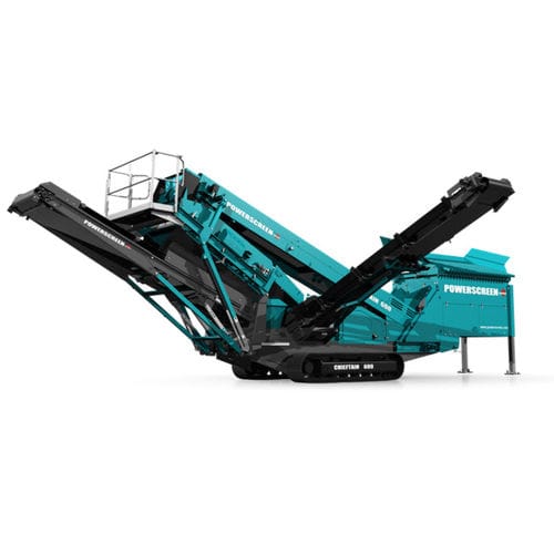矿场筛选机 - CHIEFTAIN 600 - Powerscreen - 移动式 / 用于散料 / 2 节式