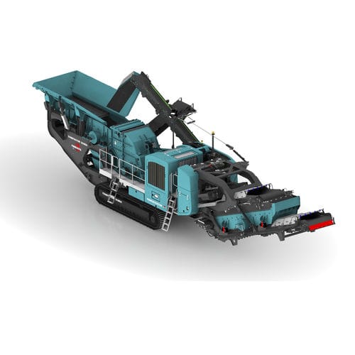 反击破碎机 - TRAKPACTOR 550SR - Powerscreen - 移动式 / 履带式