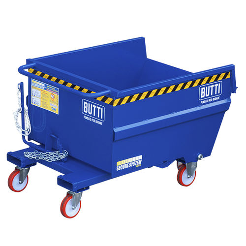 废料倾卸斗 - 752R - BUTTI - 叉车 / 用于堆垛机 / 塑料
