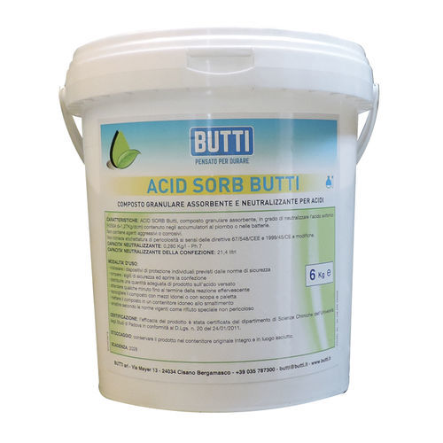 粉末吸收剂 - 909P0805 - BUTTI - 用于酸 / 中和剂