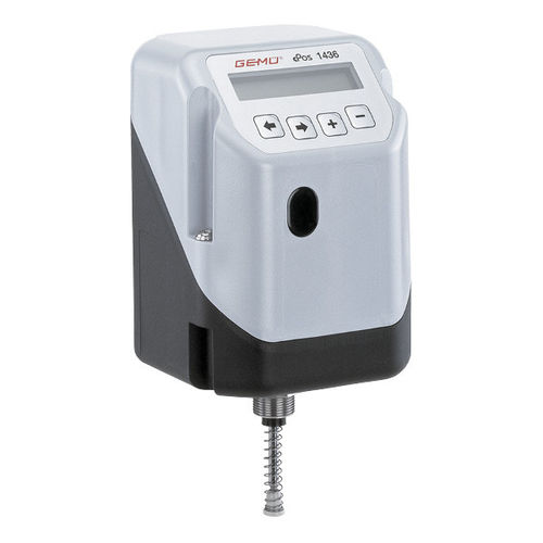 智能型阀门定位器 - 1436 cPos - GEMÜ Gebrüder Müller Apparatebau GmbH & Co. KG - 电控气动 / 直角回转 / 线性