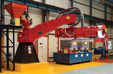 桨叶混合机 - Spartan III series - Omega foundry machinery - 移动式 / 连续 / 液体/固体