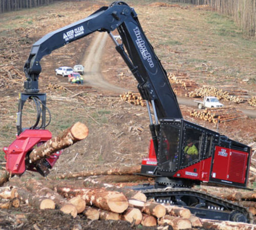 履带式伐木采伐机 - TN765D series  - TimberPro, Inc.