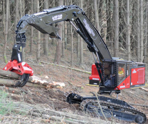 履带式伐木采伐机 - TL7 series  - TimberPro, Inc.