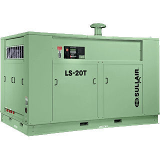 旋转压缩机 - LS-20T - SULLAIR - 空气 / 电动式 / 固定式