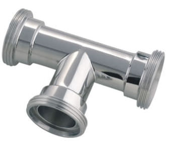 液压接头 - 420 series - Morsello Inox srl - 螺纹 / T形 / 不锈钢