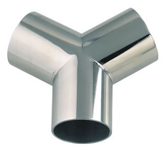 气动接头 - 504 series - Morsello Inox srl - 螺纹 / Y形 / 不锈钢
