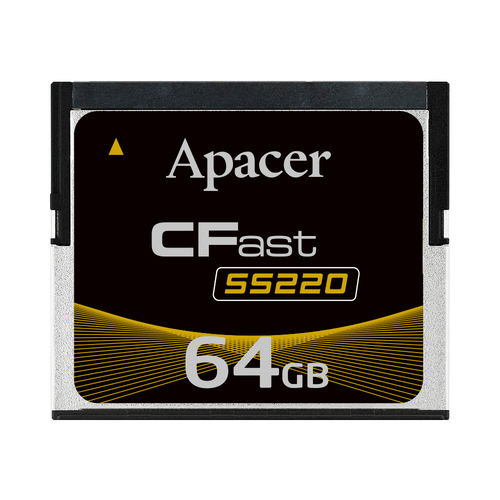 闪存内存卡 - SS220-CFast - Apacer Technology B.V. - CompactFlash / 8 GB / 32 GB