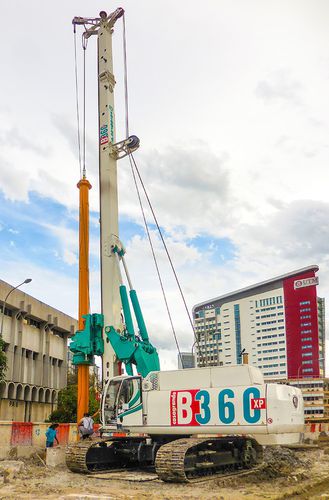 土工学钻机 - B360 XP-2 - CASAGRANDE - Foundation Division - 打桩 / 深孔 / 履带式