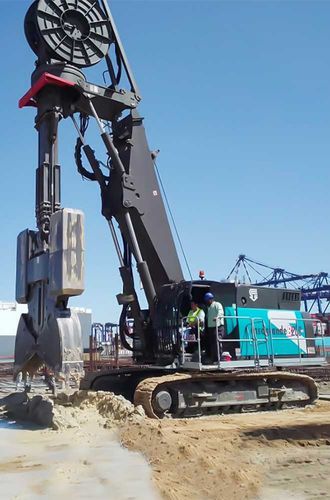 地下连续墙钻机 - KRC 2 HD - B200 XP-2 - CASAGRANDE - Foundation Division - 旋转 / 液压 / 用于建筑工地
