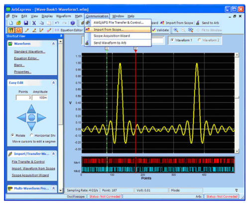 接口软件 - ArbExpress - Tektronix/泰克 - 信号处理