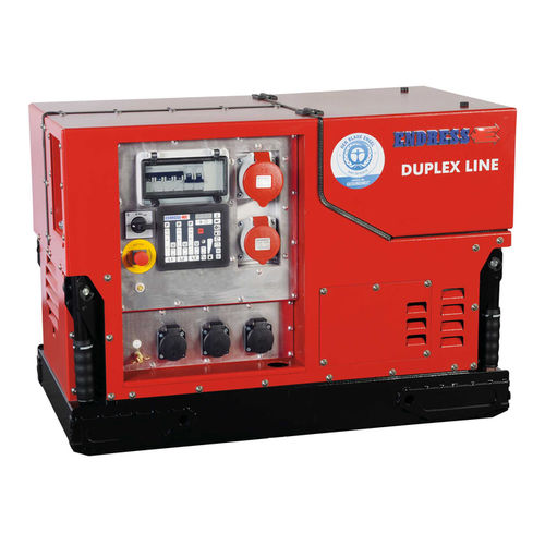 汽油机发电机组 - ESE 1408 DBG ES DUPLEX - ENDRESS Elektrogerätebau GmbH - 单相 / 固定式 / 机械式燃油喷射