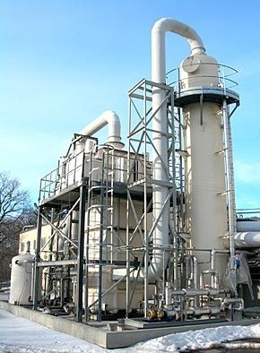湿法气体洗涤器 - 5000 series - bionomicind - 用于氧化氮