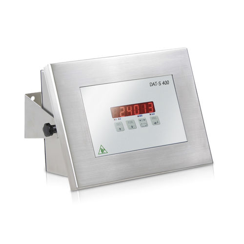 数码称重仪表 - DAT S 400 - Pavone sistemi - 面板式 / IP66 / IP67