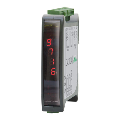 模拟重量发送器 - DAT 100  - Pavone sistemi - ModBUS RTU / DIN导轨安装式