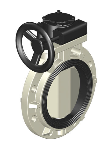 蝶阀 - DN 200 - 250 | 3700 - SAFI - 手动 / 塑料