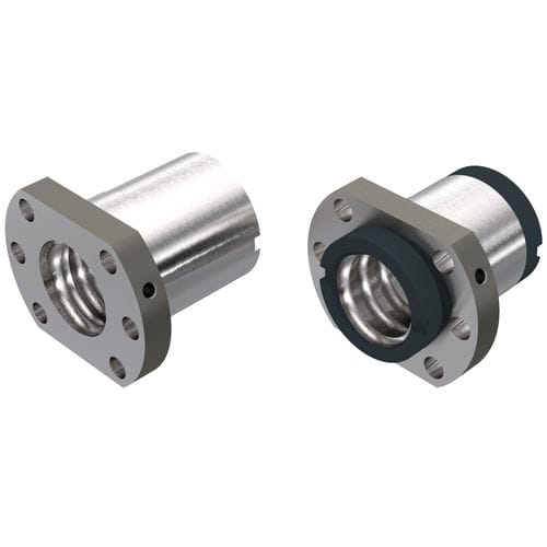 凸缘螺母 - KGF-D series - NEFF-Gewindetriebe - 滚珠 / 钢 / 用于滚珠丝杠