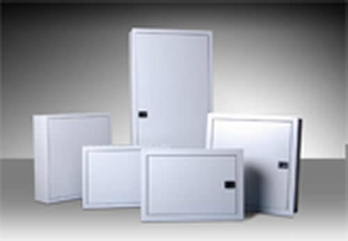 壁挂箱 - RoHS, CE, IP54, TUV, IK10 | AS/AE - ZHEJIANG TIANQI ELECTRIC CO.,LTD - 长方形 / 钢 / 用于电话