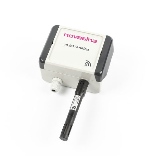 湿度测量模拟信号发送器 - nLink Analog IP - Novasina AGnsens-ht-eis - 用于温度测量 / 无线 / 4-20 mA