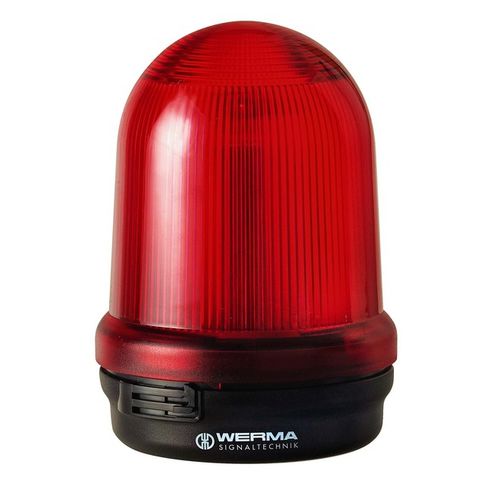 频闪报警灯 - 827.100.75 - WERMA - LED式 / 24Vac / 24Vdc