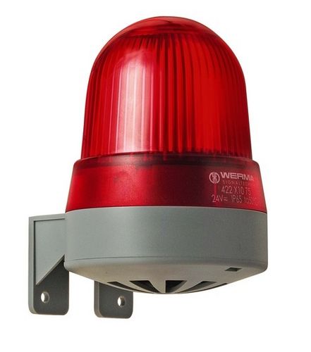 本质安全蜂鸣警报器 - 422.110.75 - WERMA - 带LED信号灯