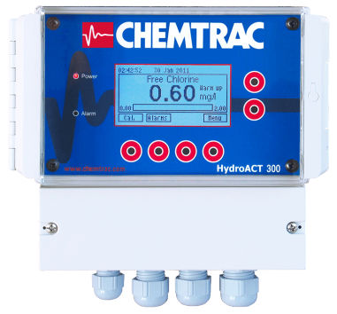 氯分析仪 - HydroACT 300 - Chemtrac - 浓度 / 集成式 / 温度调节