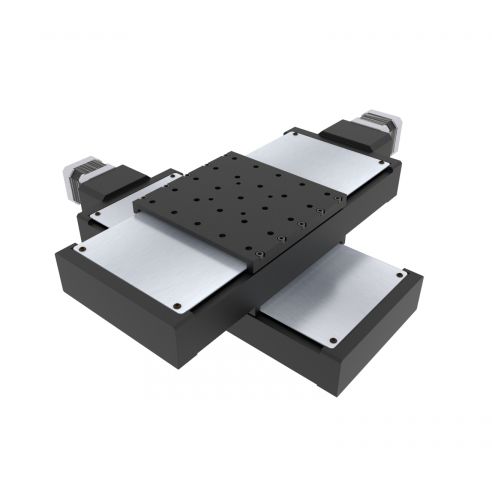 XY轴位移台 - XY-BSMA-140H-100X100 - IntelLiDrives, Inc. - 机动 / 双轴 / 精准