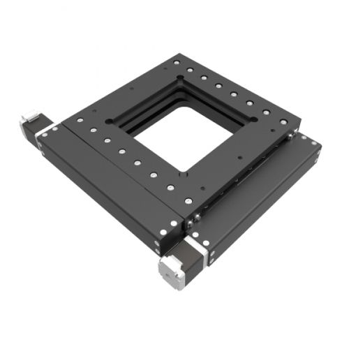 XY轴位移台 - XY-OF-100X100J - IntelLiDrives, Inc. - 机动 / 双轴 / 用于显微镜