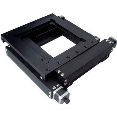 XY轴位移台 - XY-OF-100X100LY - IntelLiDrives, Inc. - 机动 / 双轴 / 用于显微镜