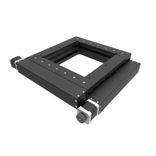 XY轴位移台 - XY-OF-150X150J - IntelLiDrives, Inc. - 机动 / 双轴 / 用于显微镜