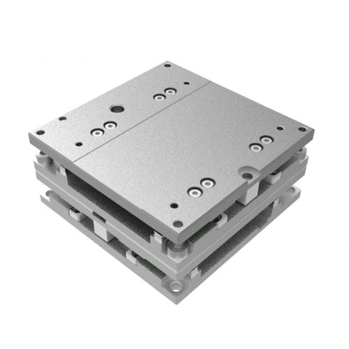 XY轴位移台 - XY-65-10X10AUT - IntelLiDrives, Inc. - 直线伺服电机 / 双轴 / 用于显微镜