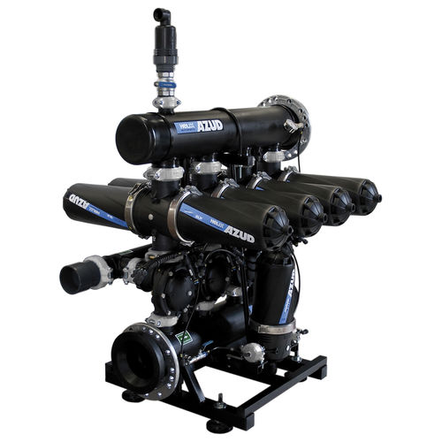 液体过滤器 - AZUD HELIX AUTOMATIC 4DCL - SISTEMA AZUD S.A - 颗粒 / 盘式 / 工艺流程