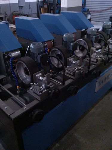 带式砂光机 - TBZ4 - Tamis machinery co. - 固定 / 电动 / 用于管道