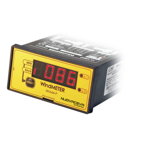 控制显示屏 - WM44- P - NUOVA CEVA Automation - LED式 / 3位显示 / 用于风速计