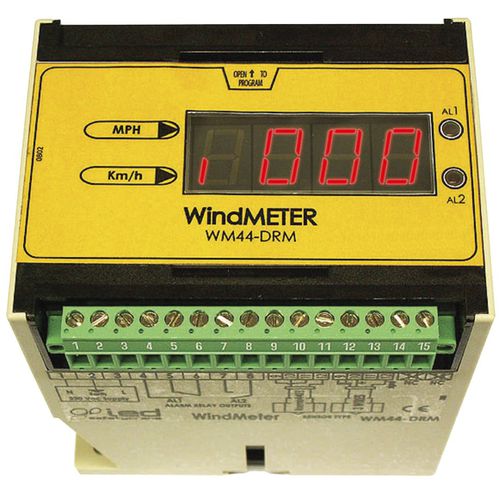 风速计显示屏 - WM44-DRM - NUOVA CEVA Automation - LED式 / 3位显示 / 可编程